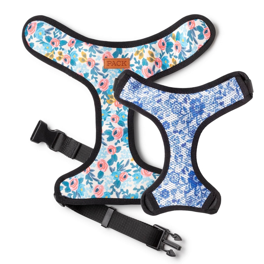 PACK Leashes Set of 2 Reversible Harnesses, Medium, Never Used